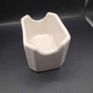 Vintage DCC USA White Ceramic Restaurant Ware Sugar Sweetener Holder